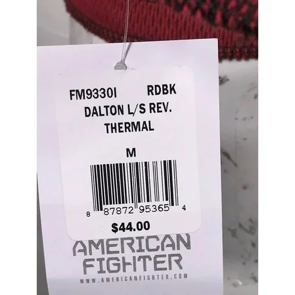 AMERICAN FIGHTER Men's REVERSIBLE THERMAL DALTON Athletic Biker MMA - Picture 12 of 13